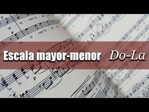 Vídeo: Diferencia Entre Escalas Mayores Y Menores