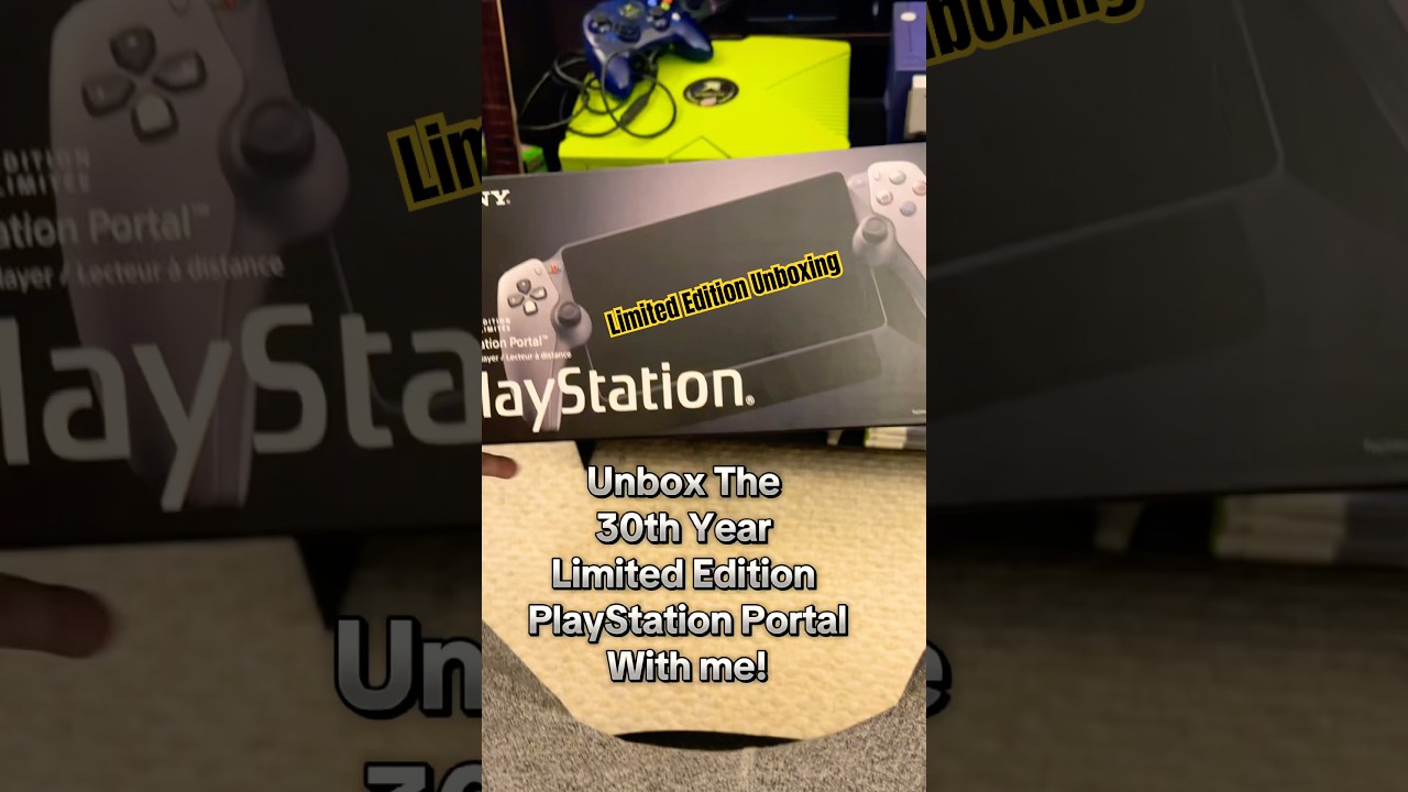 Playstation Portal 30th Year Anniversary Unboxing! 