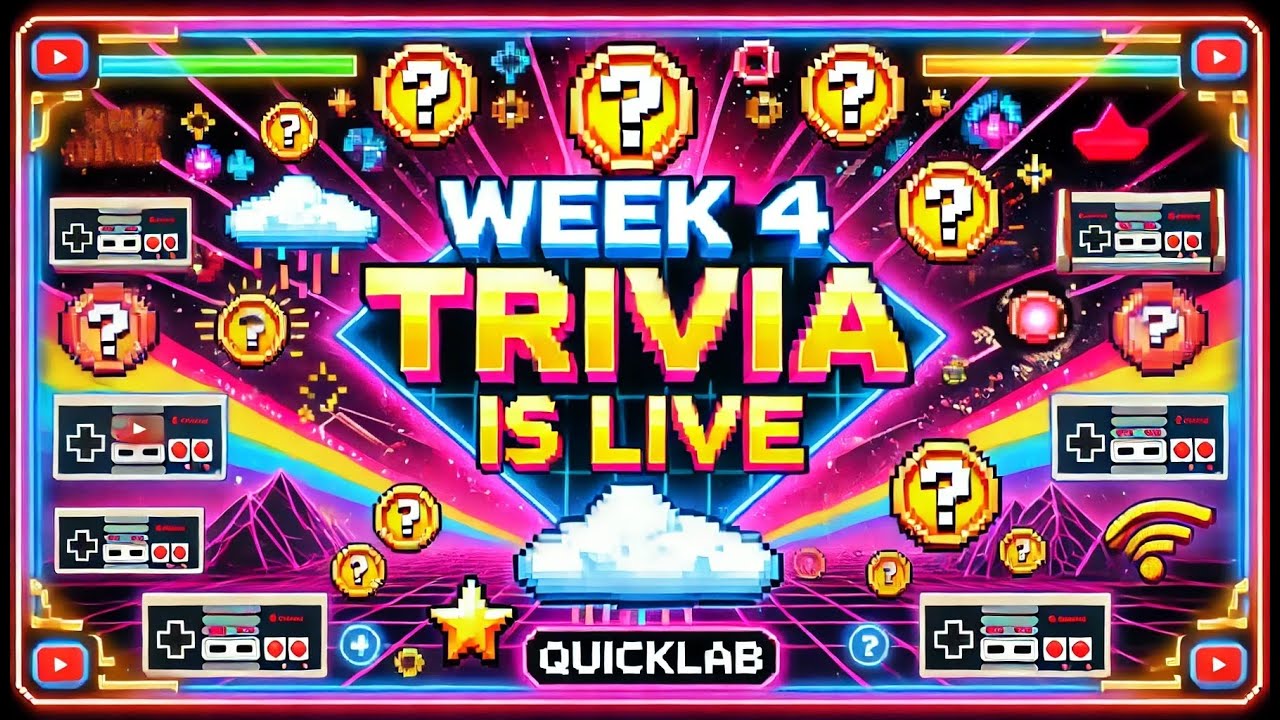[WEEK 4] The Arcade Trivia August 2024 Live | @quick_lab #Arcade2024 ...