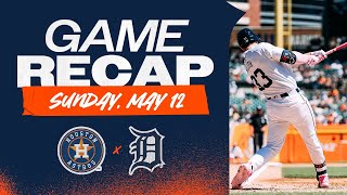 Tigers vs. Astros Highlights | 5/12/24