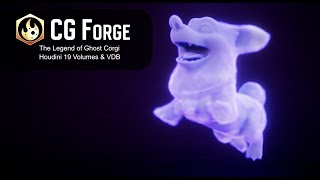 The Legend of Ghost Corgi - Part II - Volume Adjust Fog - Houdini 19
