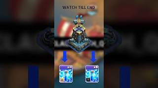 Super Charges Monolith vs Lightning Spell Level 1 & 12(Max) | Clash of Clans #clashofclans #shorts Profile