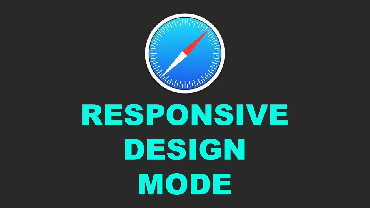 safari developer tools responsive mode