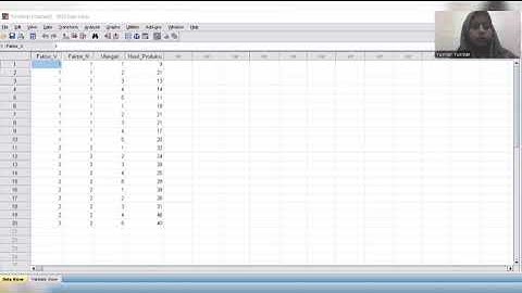 Rancangan Acak Lengkap Faktorial (RALF) Menggunakan SPSS