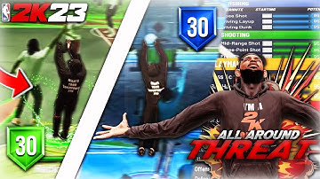 BEST GAME BREAKING GUARD BUILD IN NBA 2K23! *NEW* 3PT SHOT CREATOR BUILD IN NBA2K23! BEST BUILD 2K23