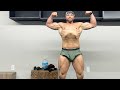 Chest, shoulders, Biceps. Beginning of prep for first bodybuilding show.