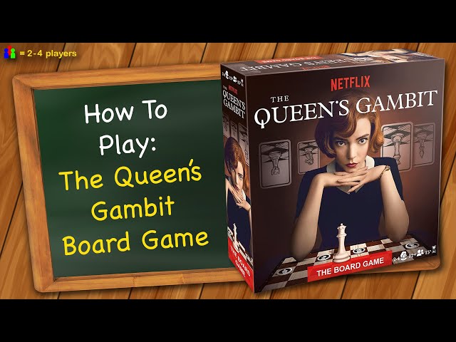 2 Player Playthrough of The Queen's Gambit The Board Game 