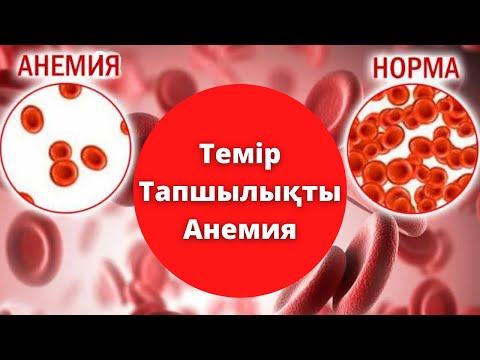 Бейне: Толық қан анализі темірдің аздығын көрсете ме?