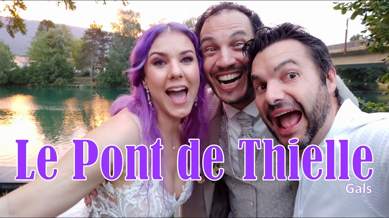 Hochzeit M&T - Le Pont de Thielle | Party wie an der Tomorrowland 🥳🚀