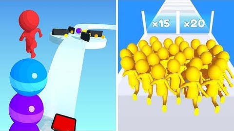 Join Clash 3d Vs Stack Rider 🧿🧿All Levels Walkthrough Android iOS Gameplay