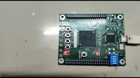 Agimus Technologies Intern Working on 4 Bit Down Counter Using Agimus Xilinx Spartan 6 FPGA