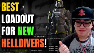 Helldivers 2 | Updated Best Loadout for NEW Helldivers | NO PREMIUM WARBOND NEEDED!