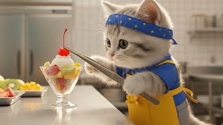 いらっしゃいませフルーツケーキ屋さんでお仕事体験ねこの一日に密着