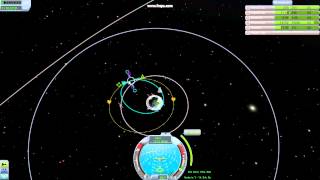 Simple illustration of Oberth effect in KSP