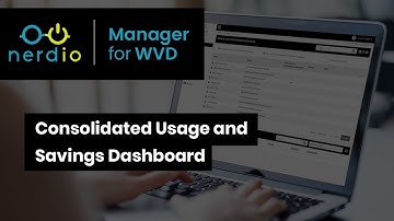 Consolidated Usage and Savings Dashboard - Nerdio Manager for Enterprise (AVD Demo of the Day)