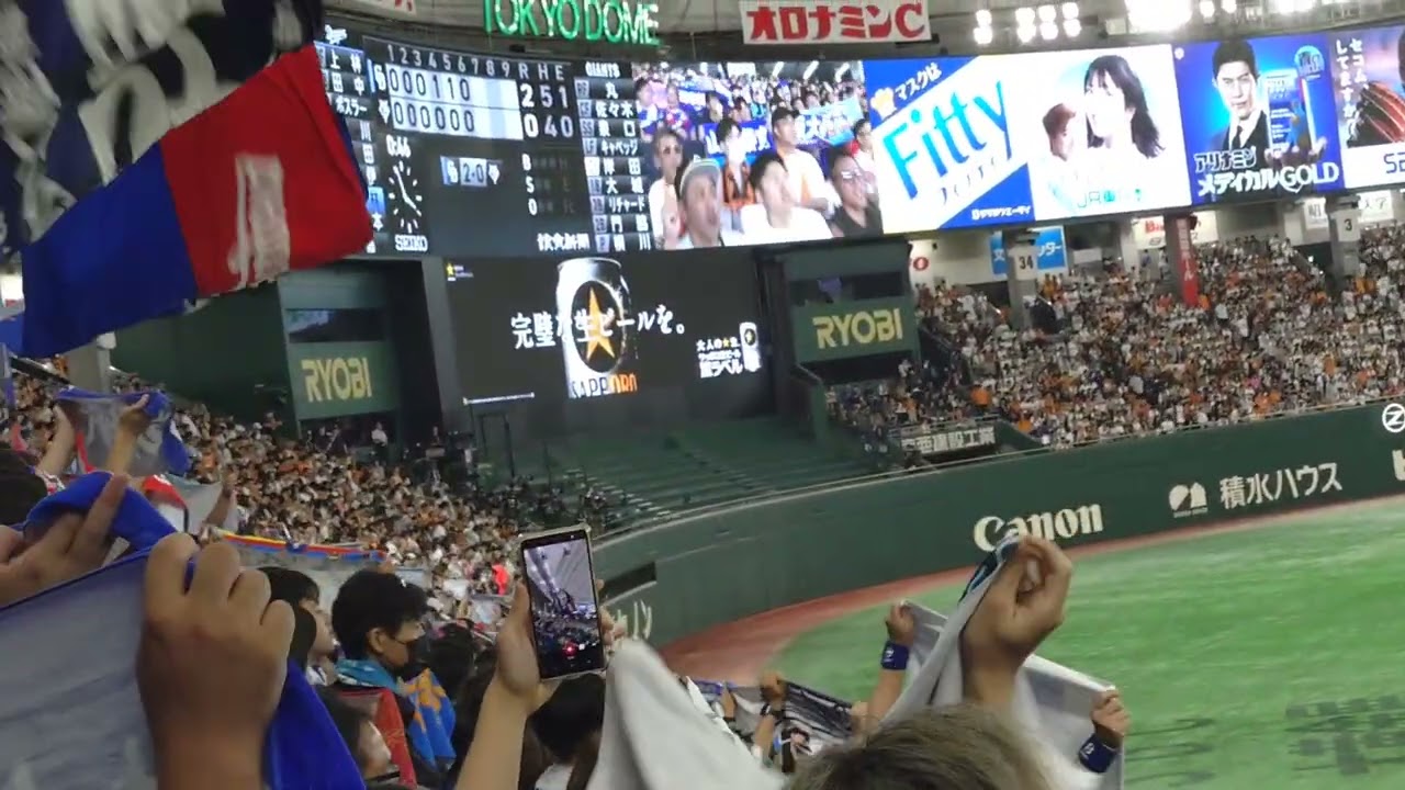 2025.8.11 東京ドーム ラッキーセブン燃えよドラゴンズ