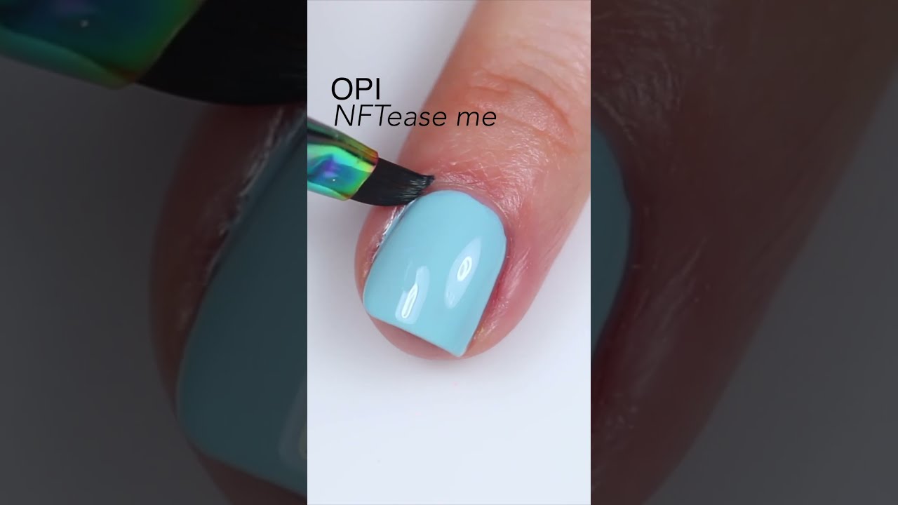 OPI NFTease Me Nailswatch Nailpolish