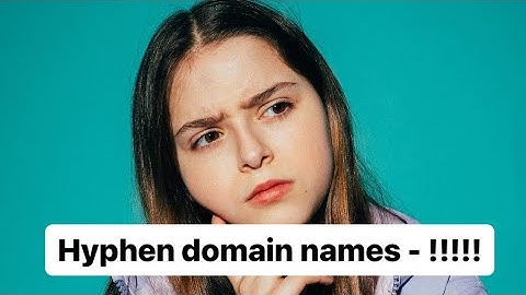 Are Hyphen domain names GOOD ? | Hyphen domain names