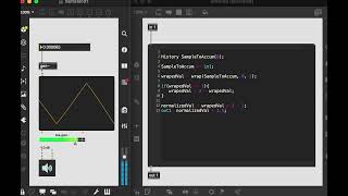 【Max MSP】Accumulator-based Triangle Wave Oscillator