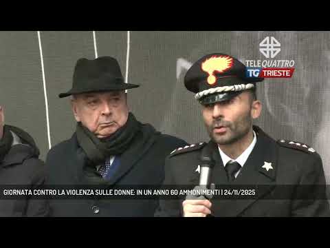 GIORNATA CONTRO LA VIOLENZA SULLE DONNE: IN UN ANNO 60 AMMONIMENTI | 24/11/2025