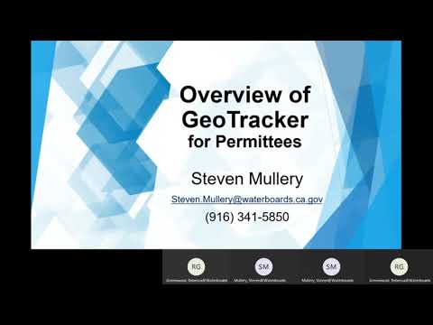 GeoTracker VAR Webinar