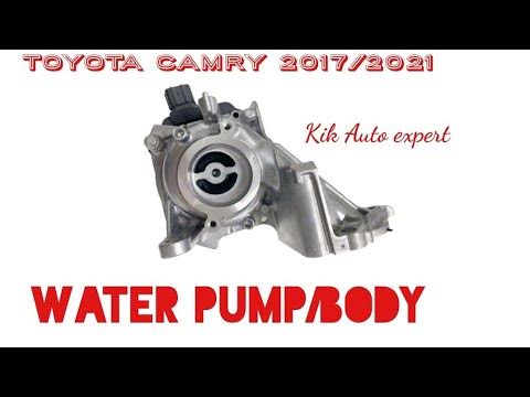 Toyota camry 2017/2021 electric water pump how change camry 2018 water