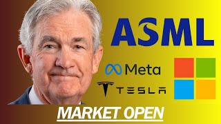 ASML CRUSHES, POWELL SPEAKS TODAY, BIG TECH EARNINGS START | MARKET OPEN