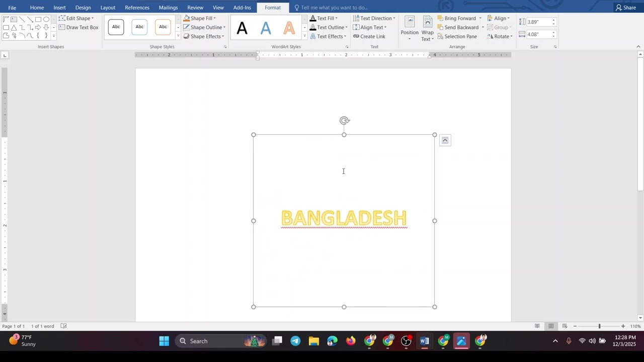 Word Art  Easy Tutorial
