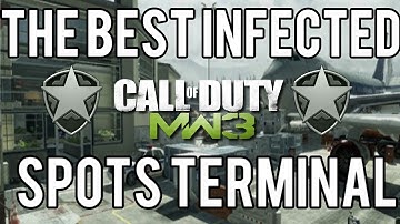 MW3 Glitches - The Best SOLO Infected Spots On Terminal ONLINE