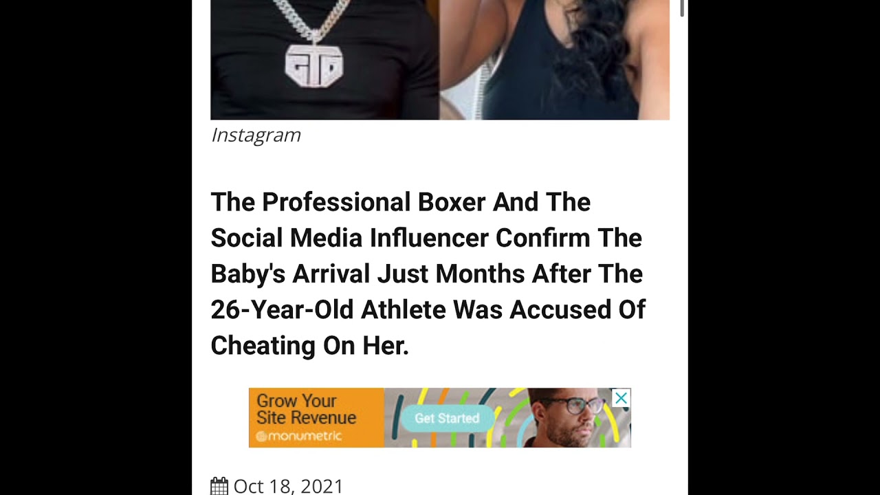 GERVONTA DAVIS & GF VANESSA POSSO WELCOME NEW 👶🏽 