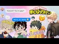 BAKUDEKU COME OUT TO THEIR MOMS | Moms expose their baby photos | BakuDeku Texting Story