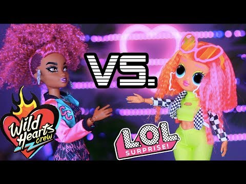 LOL Surprise OMG Fashion Dolls VS Wild Hearts Crew