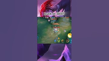 Luck or skill? #mobilelegends #chou #mlbb #edit #viralshorts #outplayed #shorts #short