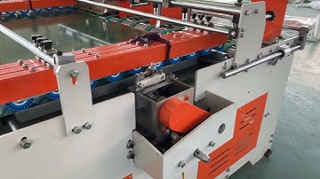 JWY Semi automatic Folder Gluer For Corrugated Box