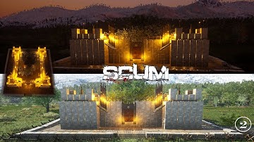 SCUM - Small Castle - Speed Build
