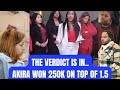AKIRA GOT HER JUSTICE⚖️💰$1.5 MIL+$250K‼️ BRENAY might have TIM but she LOST them COINS😂#payup #viral