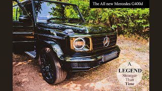 The new Mercedes G400d 2022