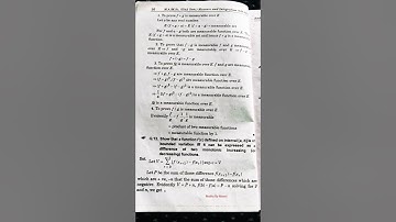 ❣️❣️Msc ll Semester Measure and integration previous year question paper solved 2018 external