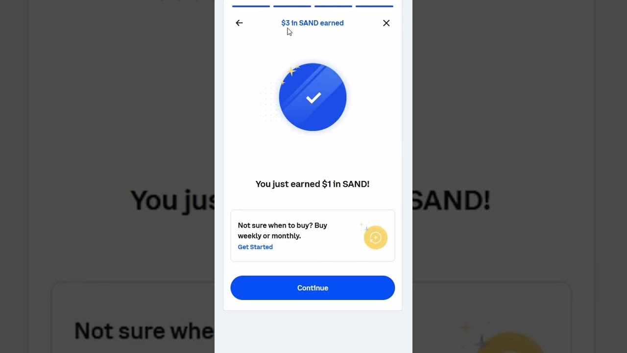 $3 LEARN AND EARN SAND Coinbase  CORRECT Quiz Answers