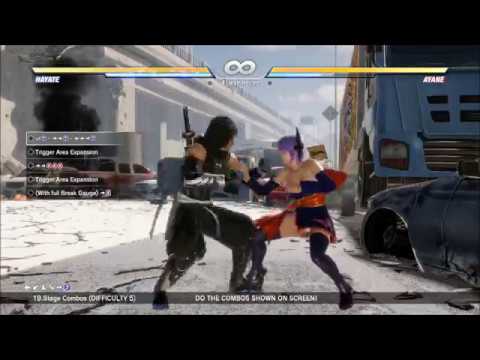 DOA6 - Combo Challenges: All Characters Combos