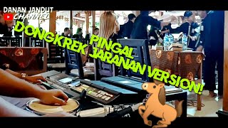 PINGAL!! live cover dongkrek jaranan version by raja Indonesia musik!
