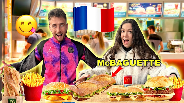 PROVO IL MCDONALD’S FRANCESE 🇫🇷 È più BUONO di quello ITALIANO? 🍔 w/Pierino PirlasV
