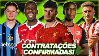 +57 TRANSFERÊNCIAS CONFIRMADAS DO FUTEBOL BRASILEIRO & EUROPEU