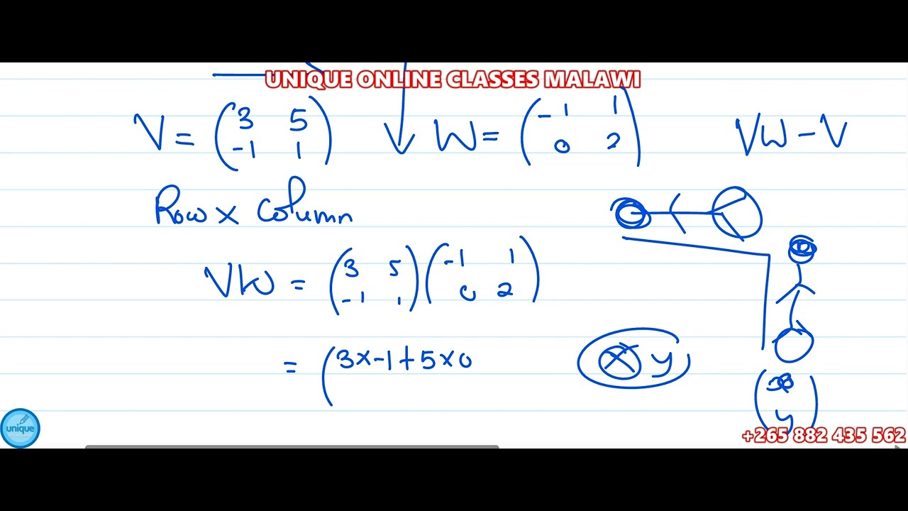 Form Maths - Matrices (MANEB PRACTICE QUESTIONS) - YouTube