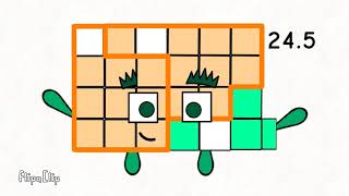 Numberblocks Band Halves 5 Ta-Da