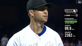 Statcast  deGrom deals, homers