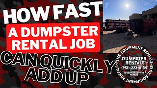 How FAST A Dumpster RENTAL Job Can Quickly Add Up! + Chitchating screenshot 5