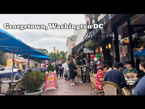 Video: Georgetown Foto's: 'n Washington DC Neighborhood Tour