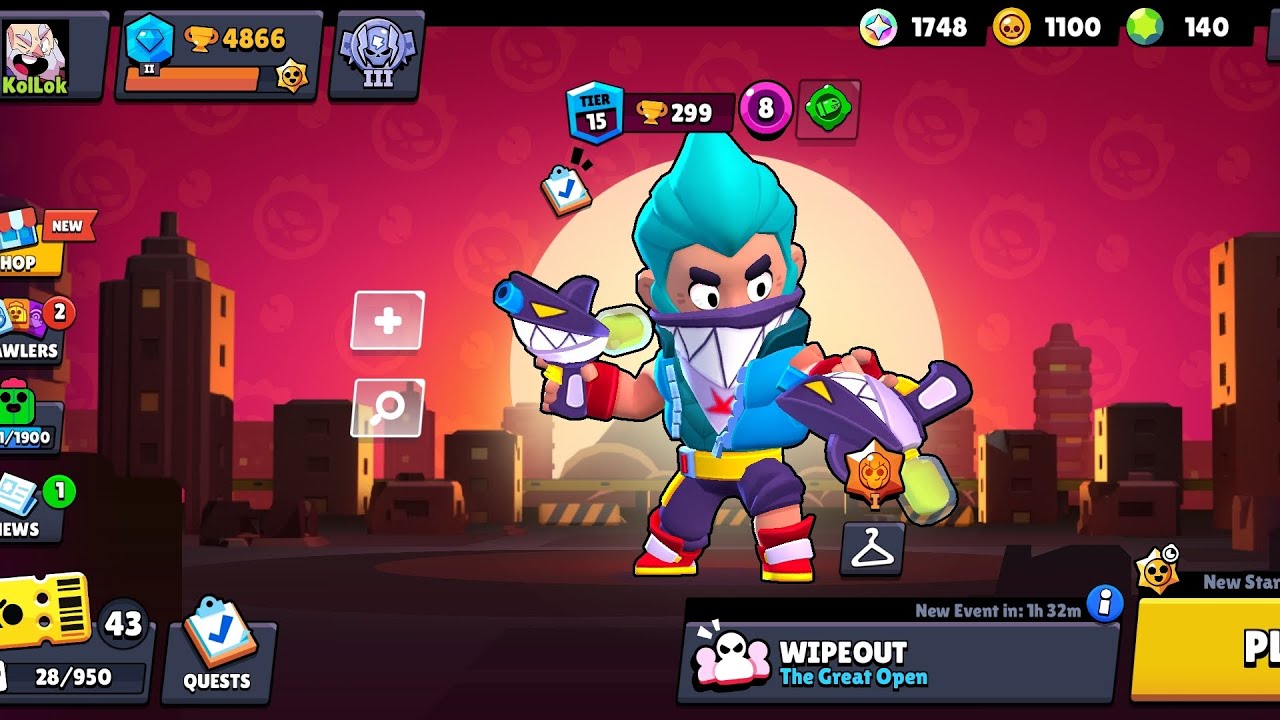 #kollok Great Damage Dealer!! Try Colt to play Wipeout!! - Brawl Stars ...