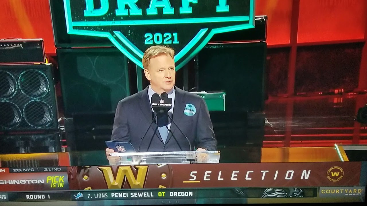 The Football Team draft Jamin Davis at #19